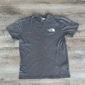 The North Face Gray Short Sleeve Tee Casual Comfort